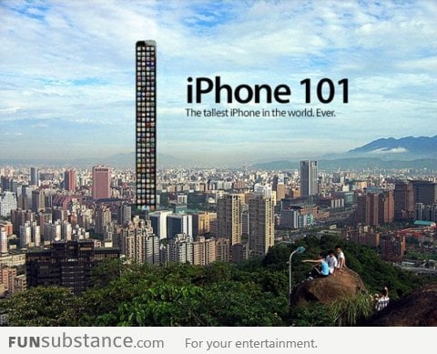 iPhone 101: Tallest iPhone in the world