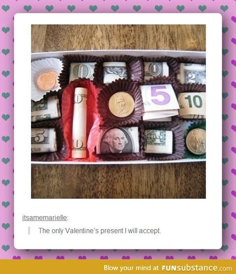 Life's like a box of money