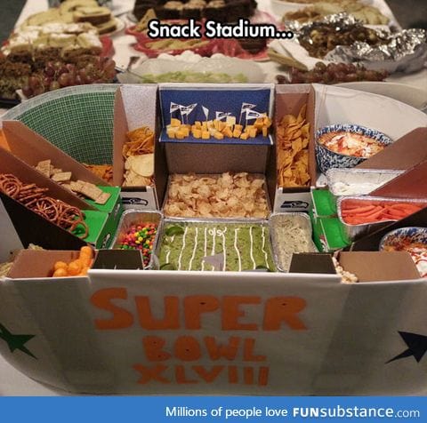 This is my kind of Superbowl