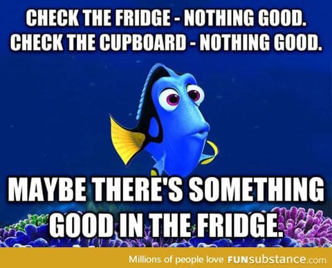 Snack time in my house