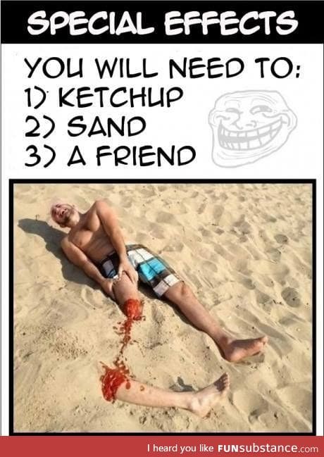Broken leg prank