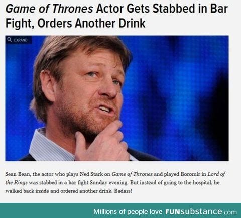 Ironically, in real life it's impossible to kill him