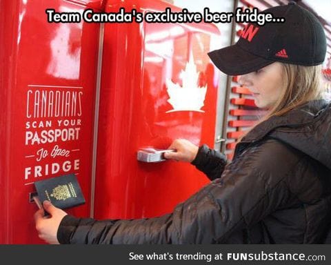 Exclusive to Canadians at Sochi