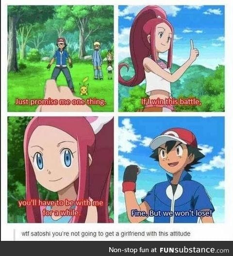 He might not be a pokemon master but he is a friendzone master