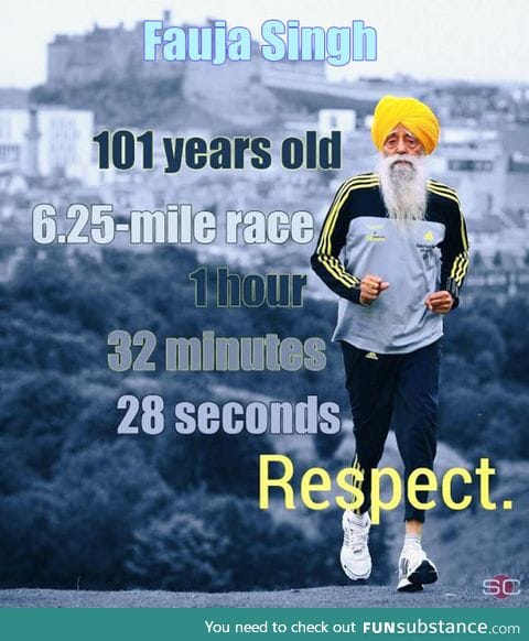 Respect to Fauja Singh