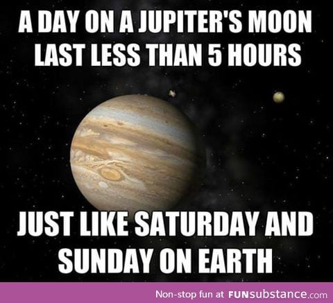 Thanks Science for reminding me of that
