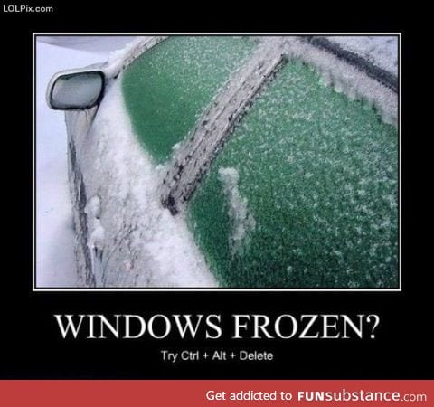 Almost missed the funny