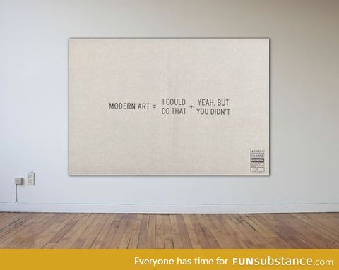 What is modern art