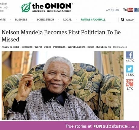 R.I.P. Mandela