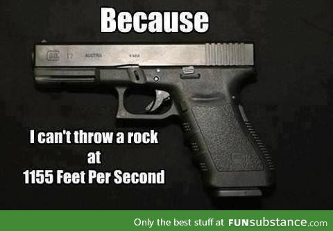 I always Glock the door at night