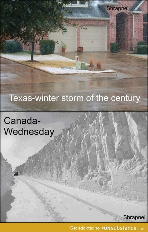 Winter storm in Texas