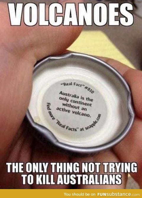 Only thing not trying to kill Australians