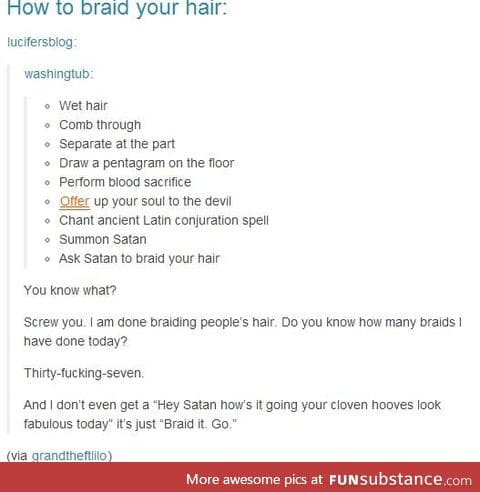 how to braid your hair: