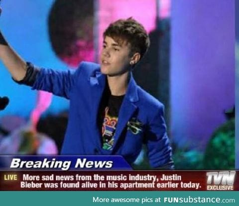 It is a sad day for the music industry