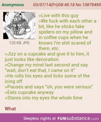 Suck his d*ck, that'll show him
