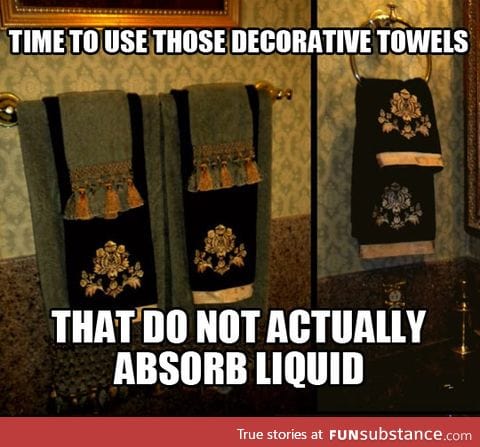Decorative towels