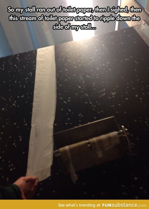 Restroom miracle