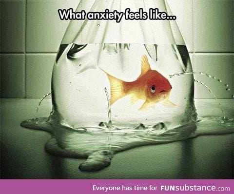 The way anxiety feels