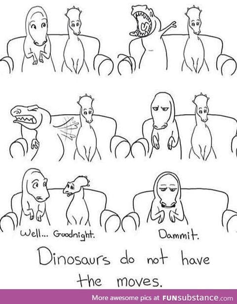 Poor t-rex