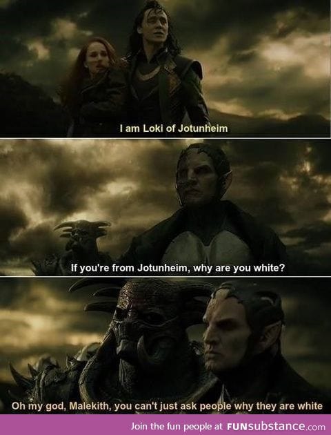 It's zalled sensitivity Malekith!