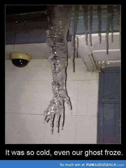 frozen ghost