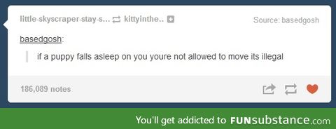 Unless you are a cold-blooded human being.