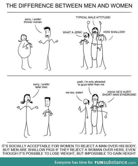 As a short guy, this is painfully true