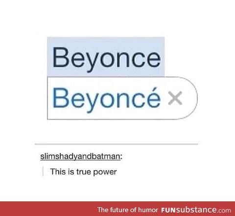 Power of Beyoncé