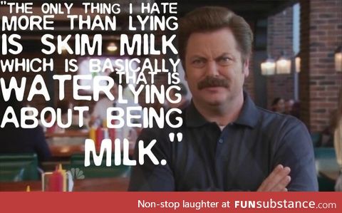 SKIM MILK!