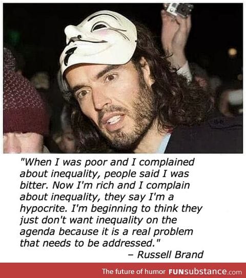Russell Brand on inequality