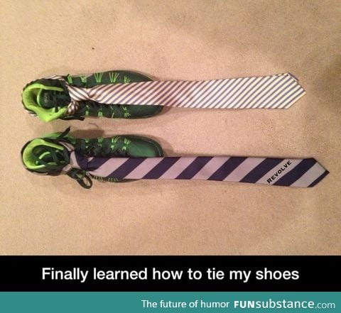Tie my shoes