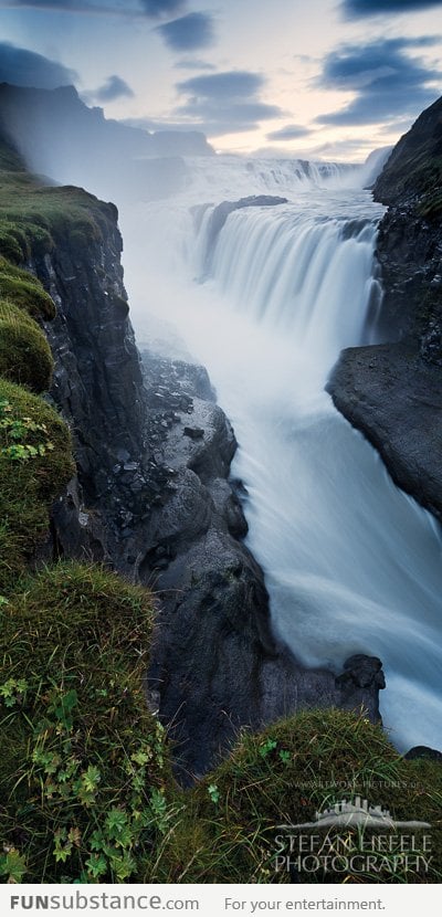 Gullfoss - The Golden Waterfall in Iceland
