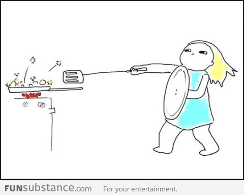 Me in the kitchen