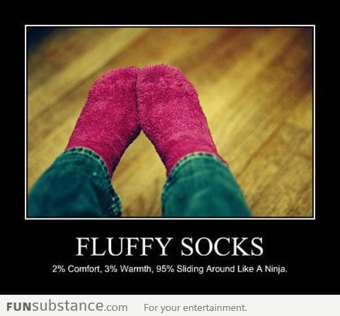 Use of Fluffy Socks