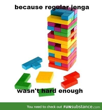 Tetris jenga