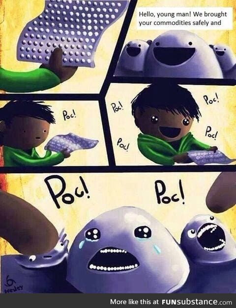 Bubble wrap story ;-;