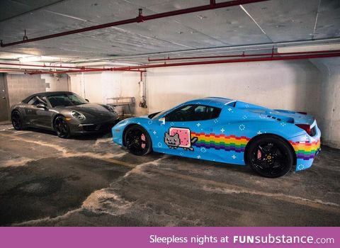 Deadmau5's ferrari