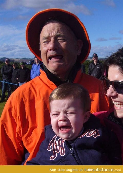 He met Bill Murray