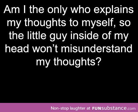 It's weird
