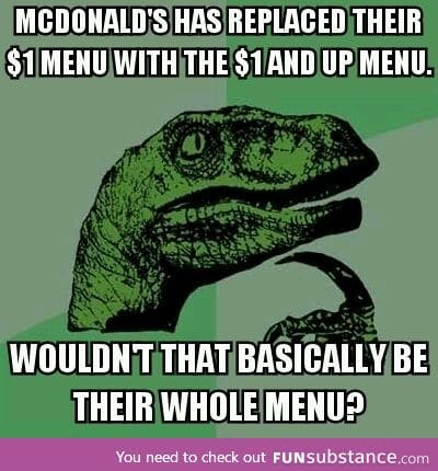 McDonald's $1 menu