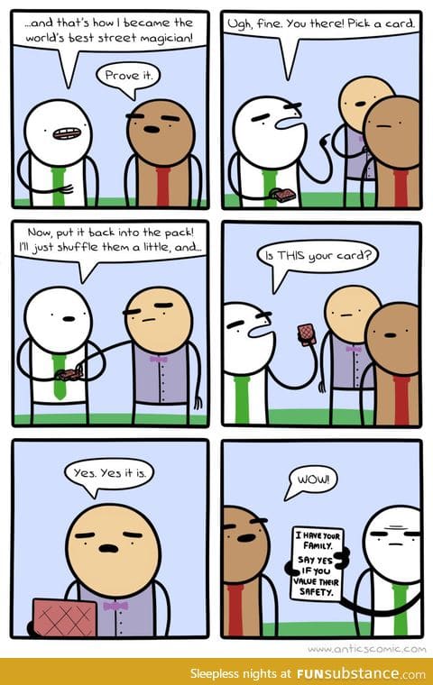 Card trick
