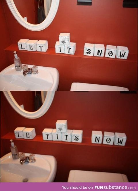 Bathroom decoration for him and for her