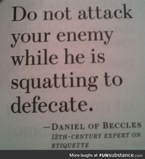 Said 750 Years Ago. Still Stands Today