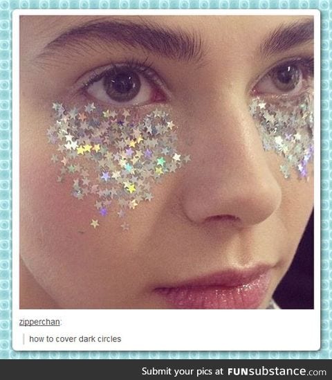 How to cover dark circles