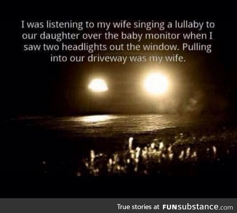 Creepy wife