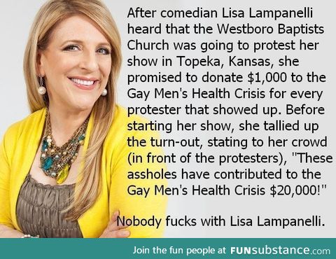 Good guy Lisa