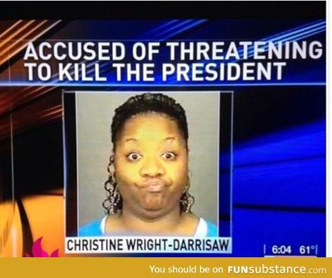 Her face is like 'I ain't even mad'