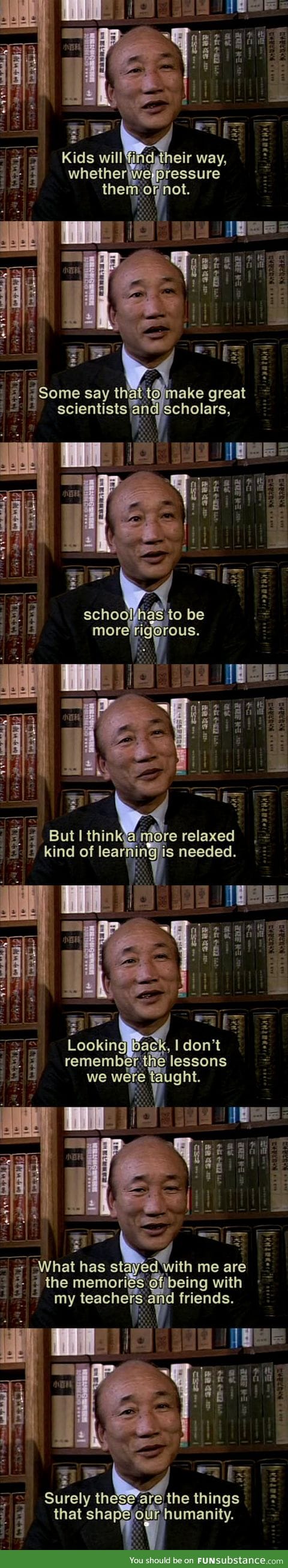 Schooling could take a hint from this guy