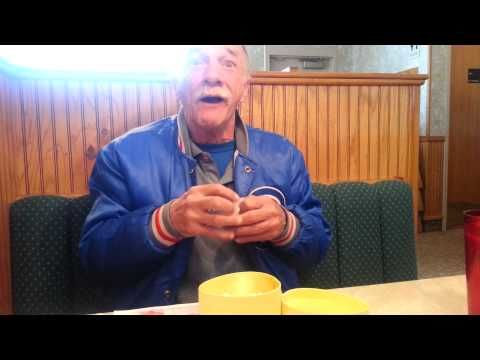 Granpa's reaction when he finds out about his grandson!