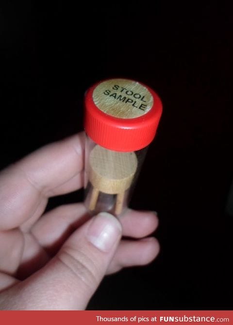 Stool sample